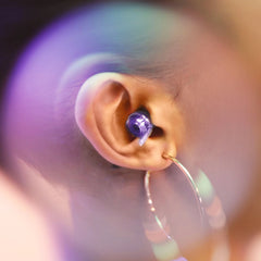 High Fidelity Earplugs: Hyperviolet