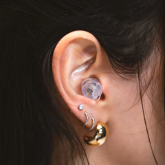 High Fidelity Earplugs: Transparent Edition